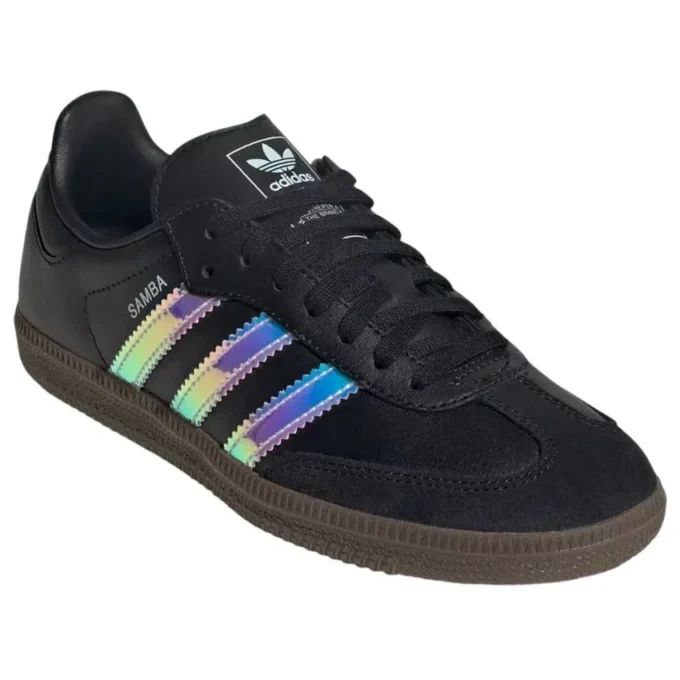 Adidas Samba „Black Iridescent Stripes”