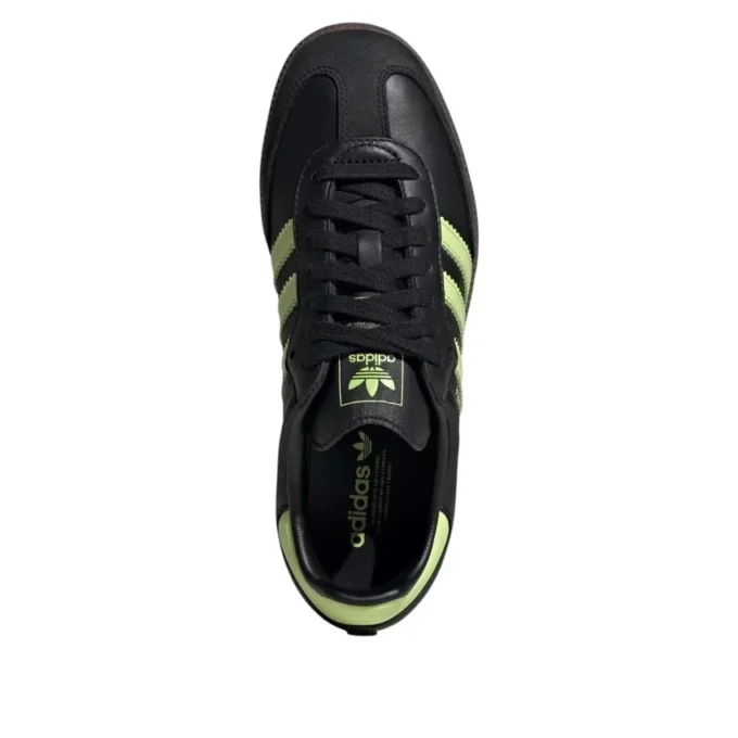 Adidas Samba „Black Pulse Lime”