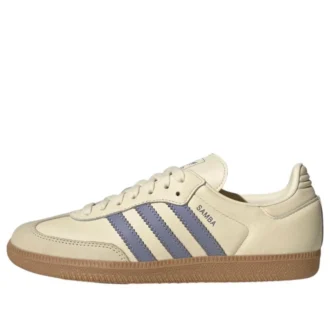 Adidas Samba „Cream White Silver Violet”