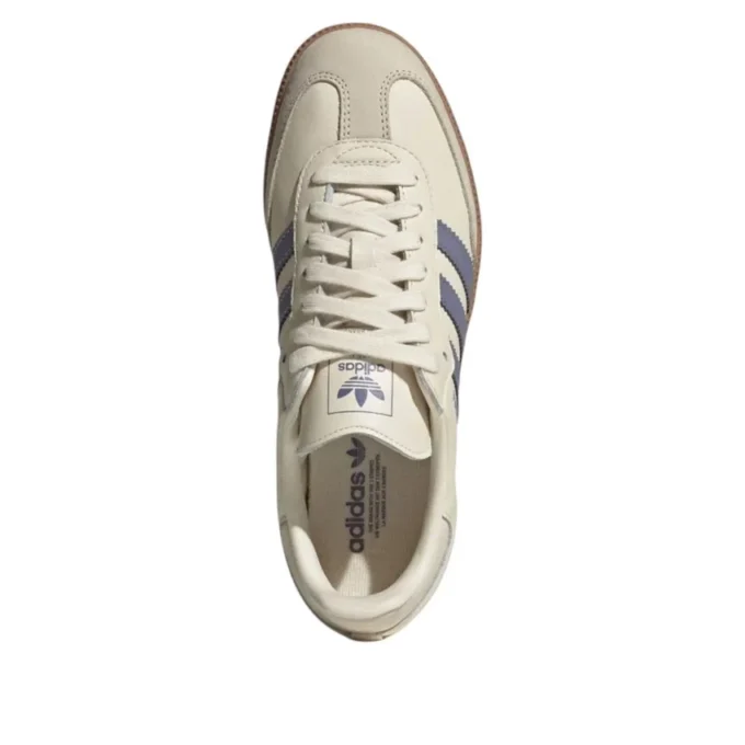 Adidas Samba „Cream White Silver Violet”