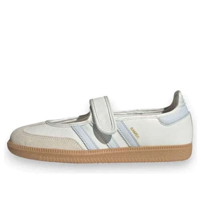 Adidas Samba Jane „Cloud White Halo Blue Gum”
