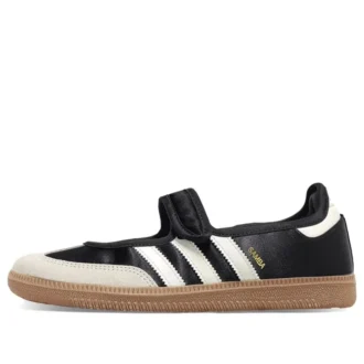 Adidas Samba Jane „Negru Alb Auriu Metalic”