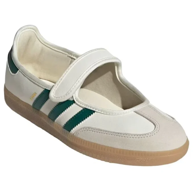 Adidas Samba Jane „off White Collegiate Green”