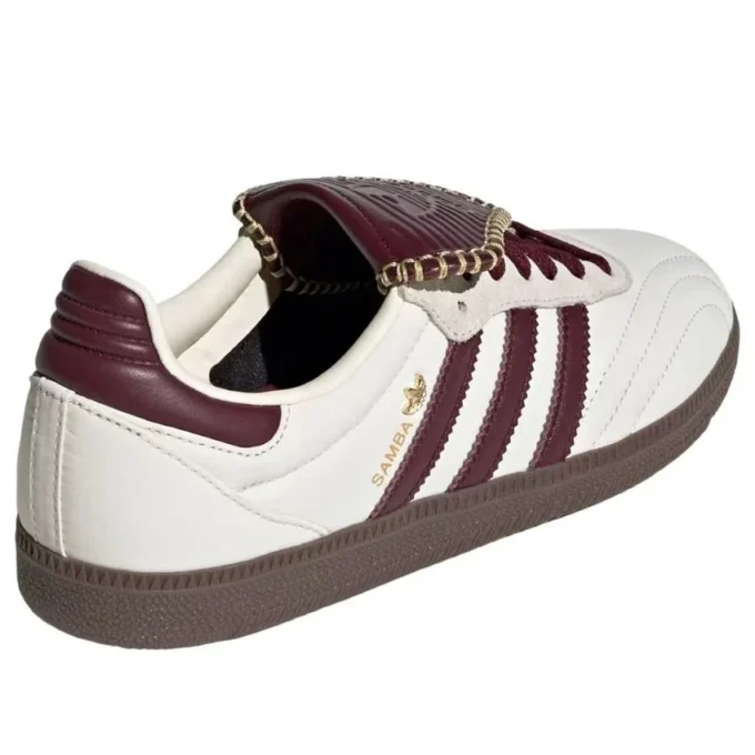 Adidas Samba Long Tongue „Cream White Maroon”