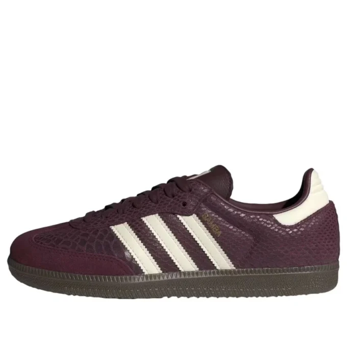 Adidas Samba „Maroon Python”