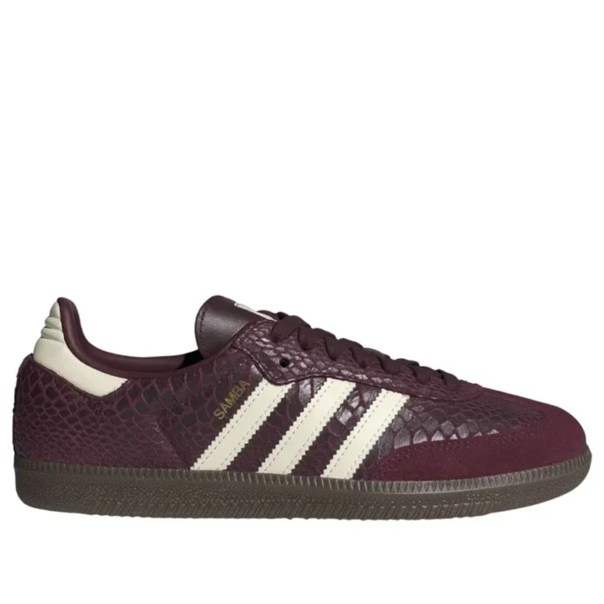 Adidas Samba „Maroon Python”