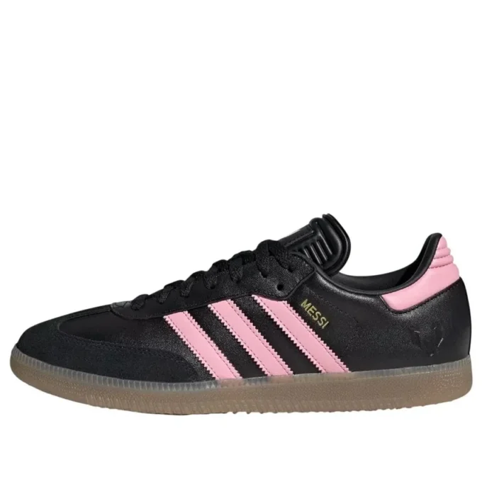 Adidas Samba Messi Indoor „Negru Auriu Metalic Gum”