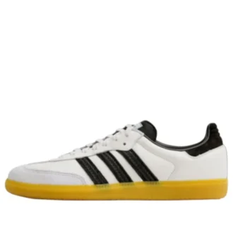 Adidas Samba „Off White Core Black Preloved Yellow”