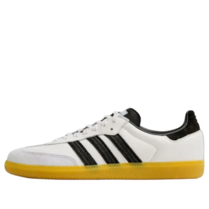 Adidas Samba „Off White Core Black Preloved Yellow”