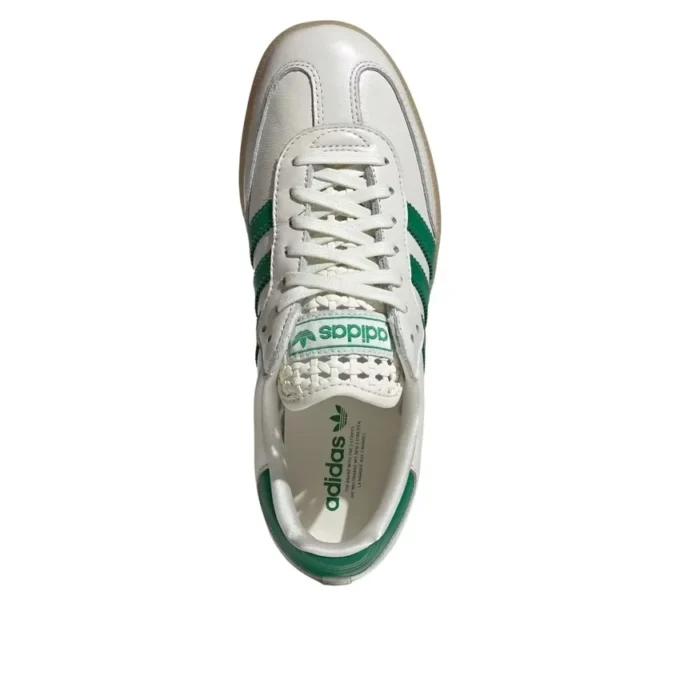Adidas Samba „off White Green Gold Metallic”