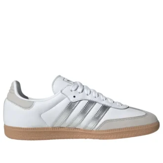 Adidas Samba OG „Alb Argintiu Gri Metalizat”