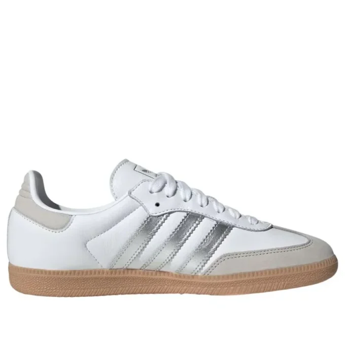 Adidas Samba OG „Alb Argintiu Gri Metalizat”