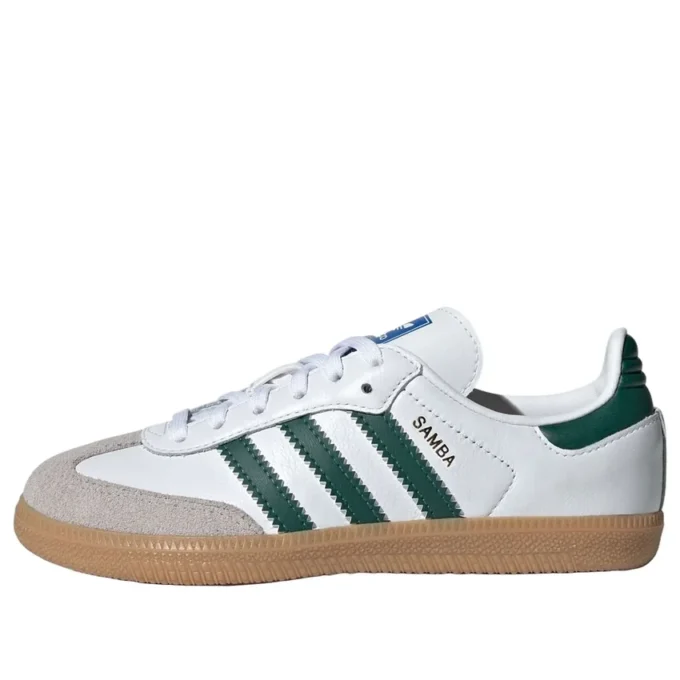 Adidas Samba OG „Alb, verde colegial, gumă”