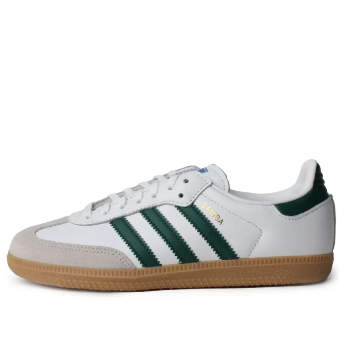Adidas Samba OG „Alb, verde colegial, gumă”
