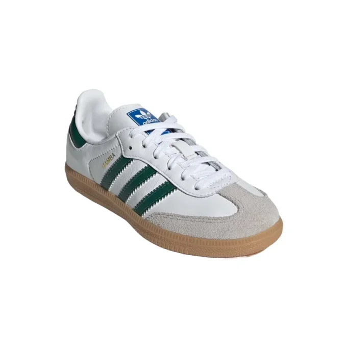 Adidas Samba OG „Alb, verde colegial, gumă”