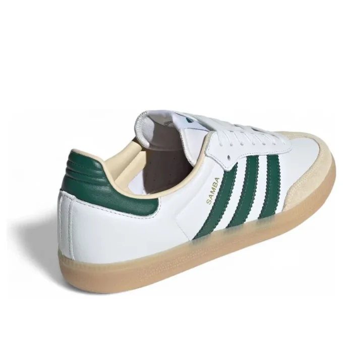 Adidas Samba OG „Alb, verde colegial, gumă”