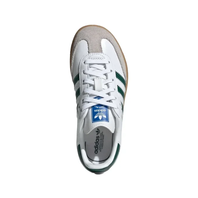 Adidas Samba OG „Alb, verde colegial, gumă”