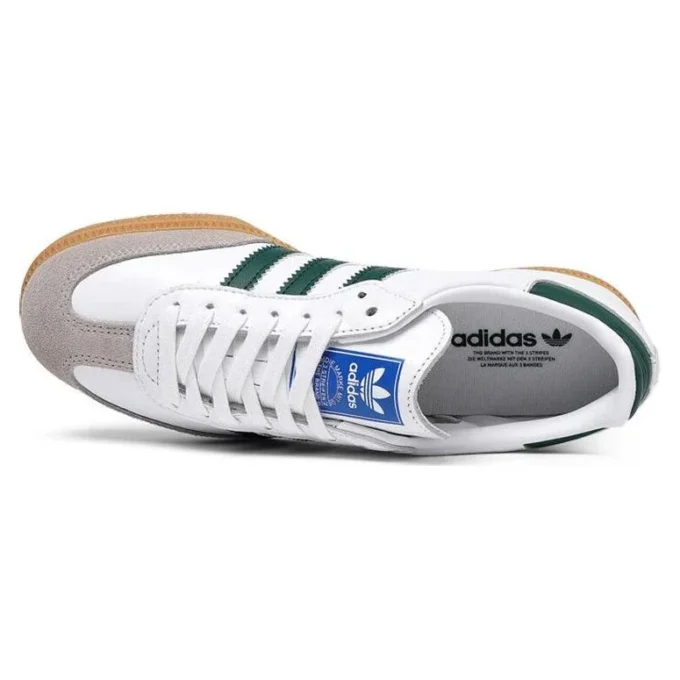 Adidas Samba OG „Alb, verde colegial, gumă”