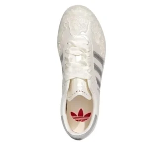 Adidas Samba OG „Chalk White Silver Metallic”