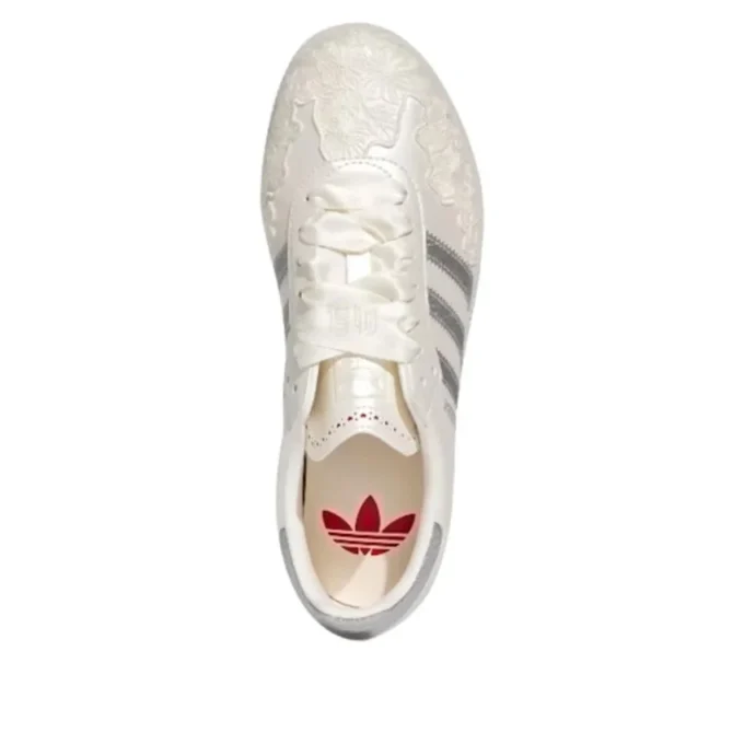 Adidas Samba OG „Chalk White Silver Metallic”