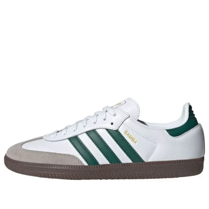 Adidas Samba OG „Cloud White Collegiate Green”