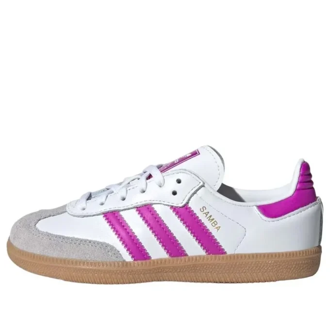 Adidas Samba OG „Cloud White Purple Burst”