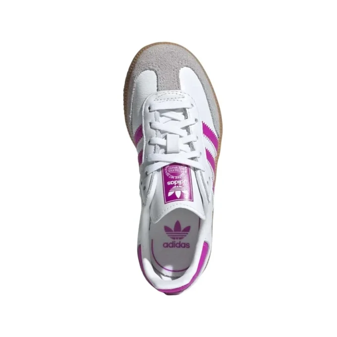 Adidas Samba OG „Cloud White Purple Burst”
