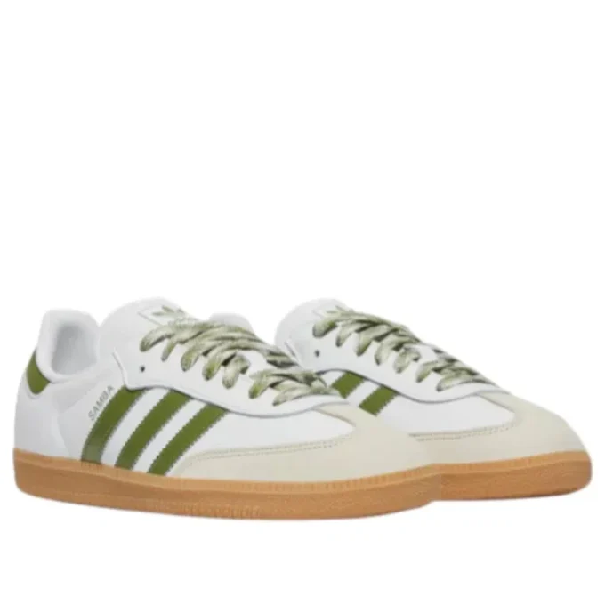 Adidas Samba OG „Cloud White Tech Olive”