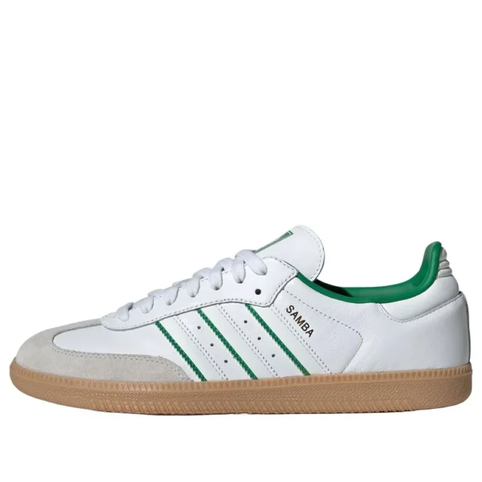 Adidas Samba OG „Crystal White Green”