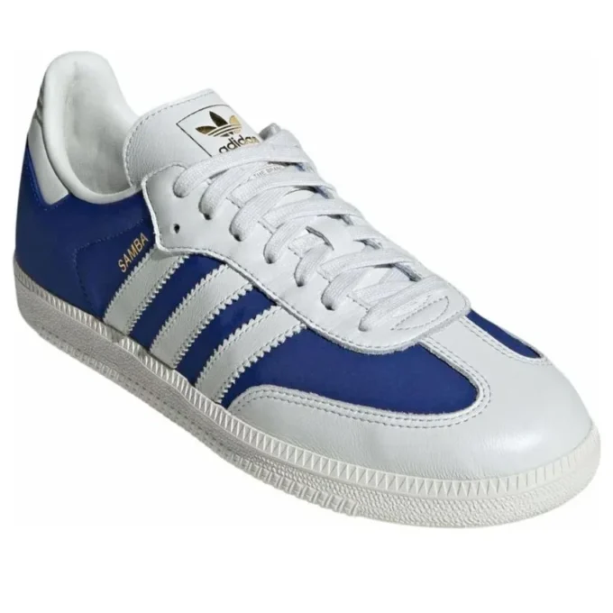 Adidas Samba OG „Crystal White Royal Blue”