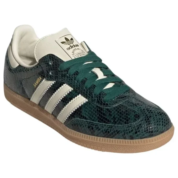 Adidas Samba OG Faux Snakeskin „Collegiate Green”