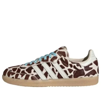 Adidas Samba OG „Giraffe Print Crystal Linen Gum”
