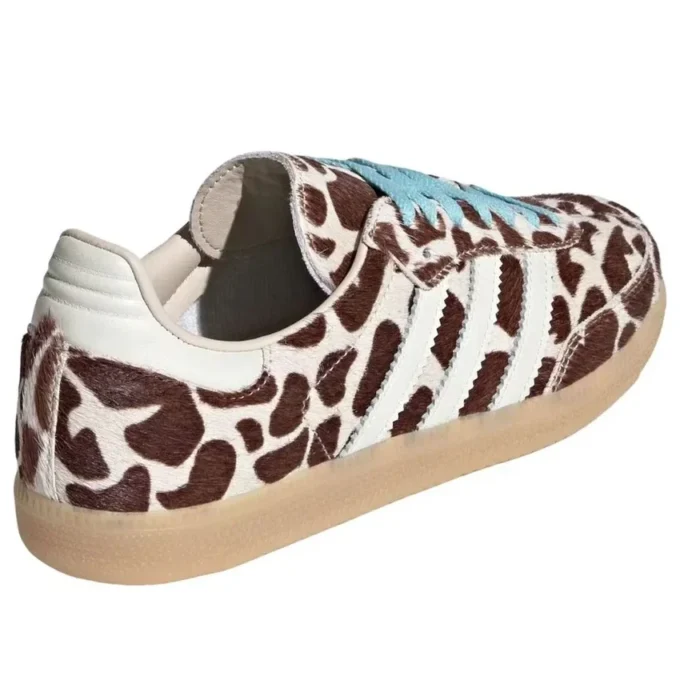Adidas Samba OG „Giraffe Print Crystal Linen Gum”