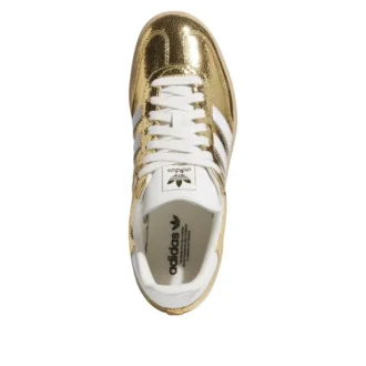 Adidas Samba OG „Gold Metallic Cracked Leather”