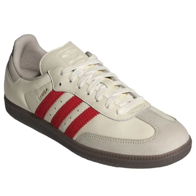 Adidas Samba OG „off White Better Scarlet Gum”