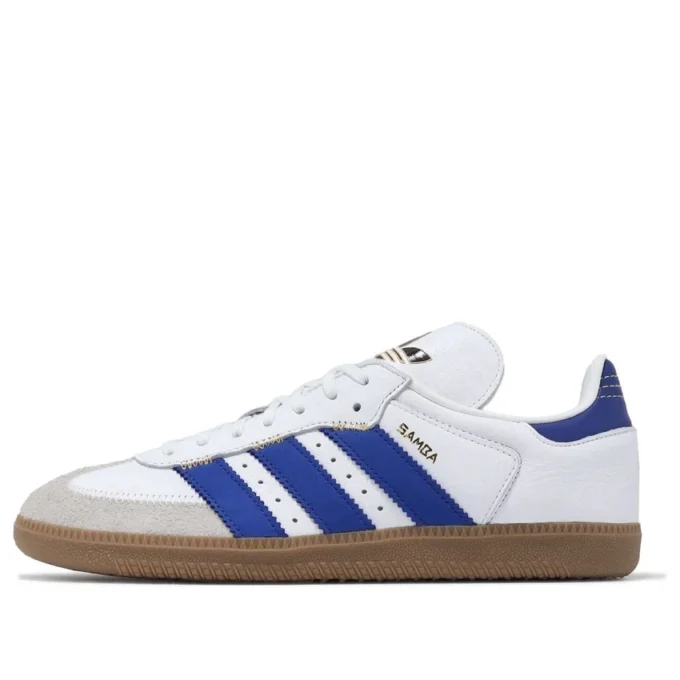 Adidas Samba OG „Oversized Logo White Semi Lucid Blue”