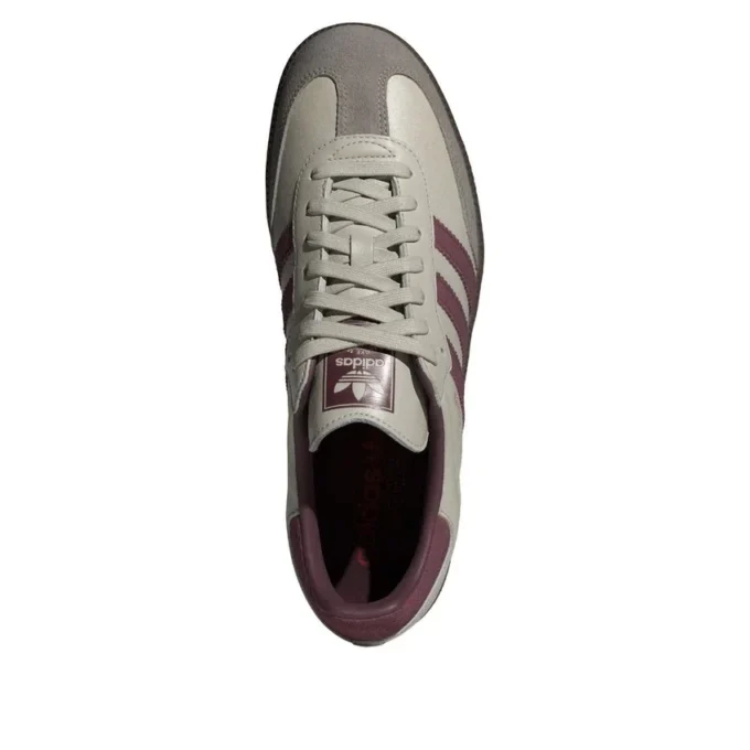 Adidas Samba OG „Putty Grey Maroon”