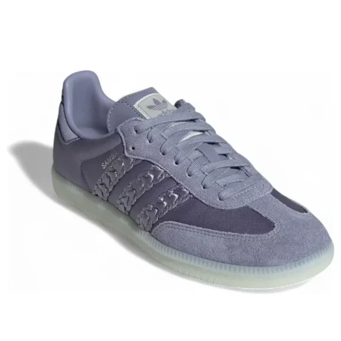 Adidas Samba OG Satin „Silver Violet”