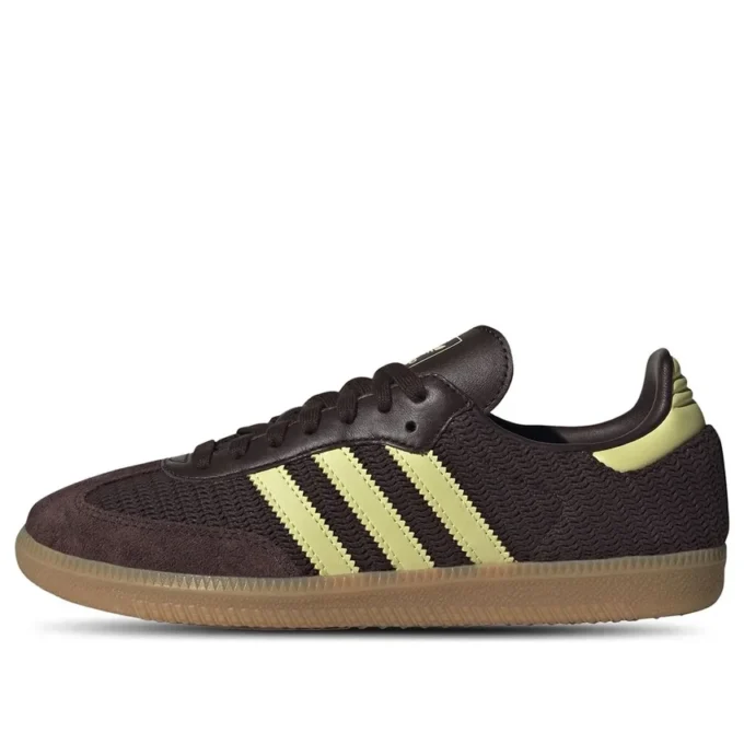 Adidas Samba OG „Shadow Brown Powder Yellow”