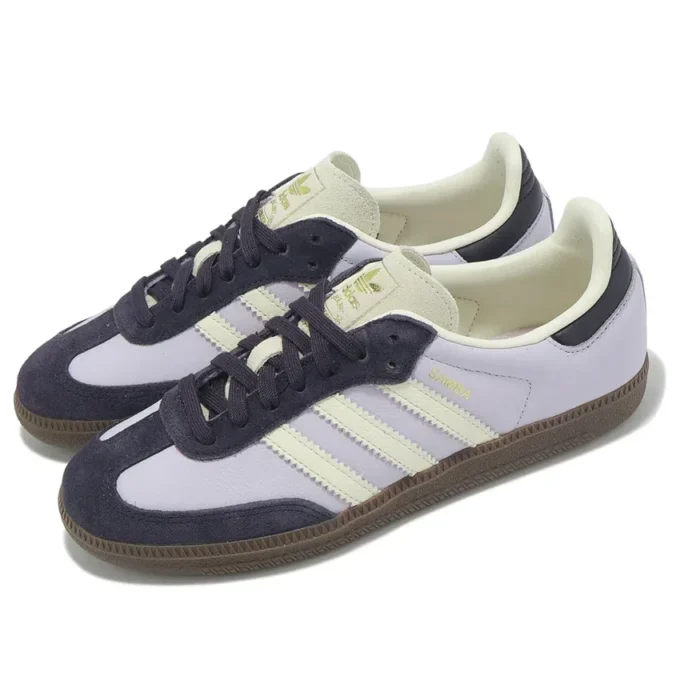 Adidas Samba OG „Silver Dawn Aurora Black”