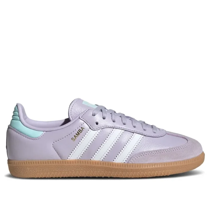 Adidas Samba OG „Silver Dawn White Aqua”