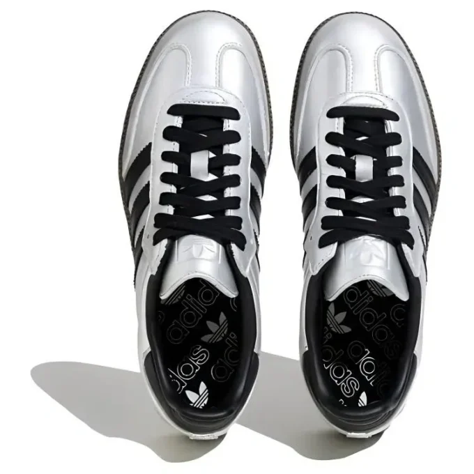 Adidas Samba OG „Silver Metallic Black Gum”
