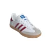Adidas Samba OG „White Collegiate Burgundy Gum”