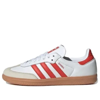 Adidas Samba OG „White Solar Red Gum”