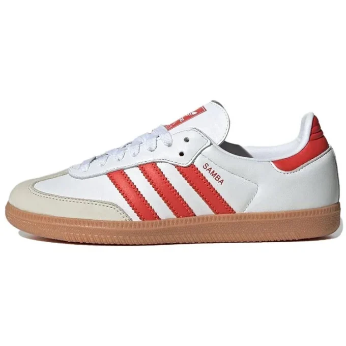 Adidas Samba OG „White Solar Red Gum”