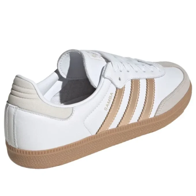 Adidas Samba OG „White Wonder Gold Grey”