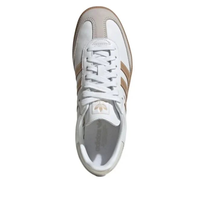 Adidas Samba OG „White Wonder Gold Grey”