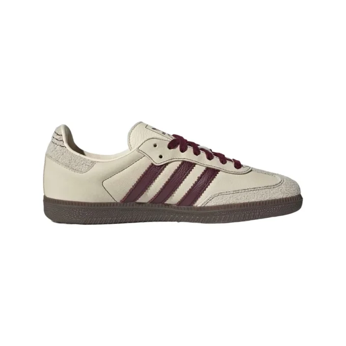 Adidas Samba OG „Wonder White Maroon”