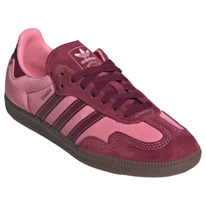 Adidas Samba „Pink Spark Shadow Red Gum”