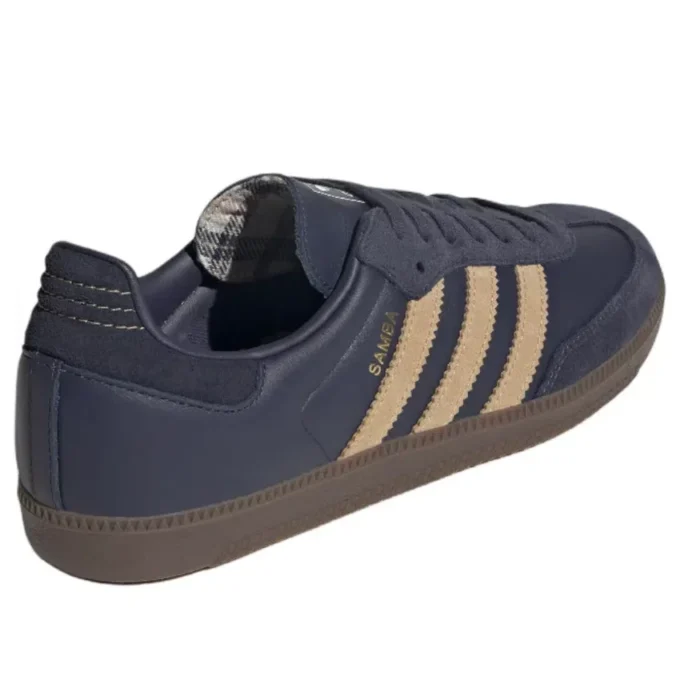 Adidas Samba „Shadow Navy Golden Beige Gum”